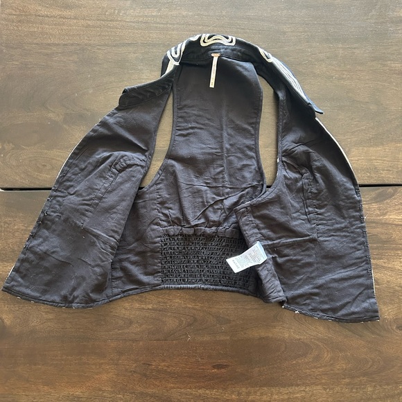Free People Western Embroidered Vest - Picture 3 of 6